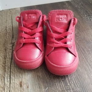 Red converse